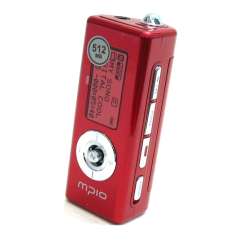 Mpio FY 600 User manual