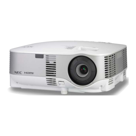 NEC NP901W User manual