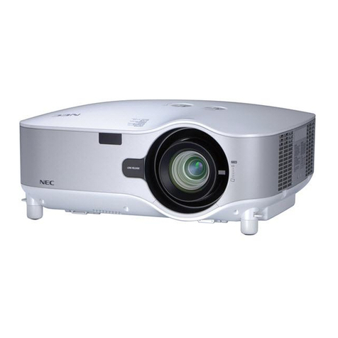 NEC NP2150 Series User manual
