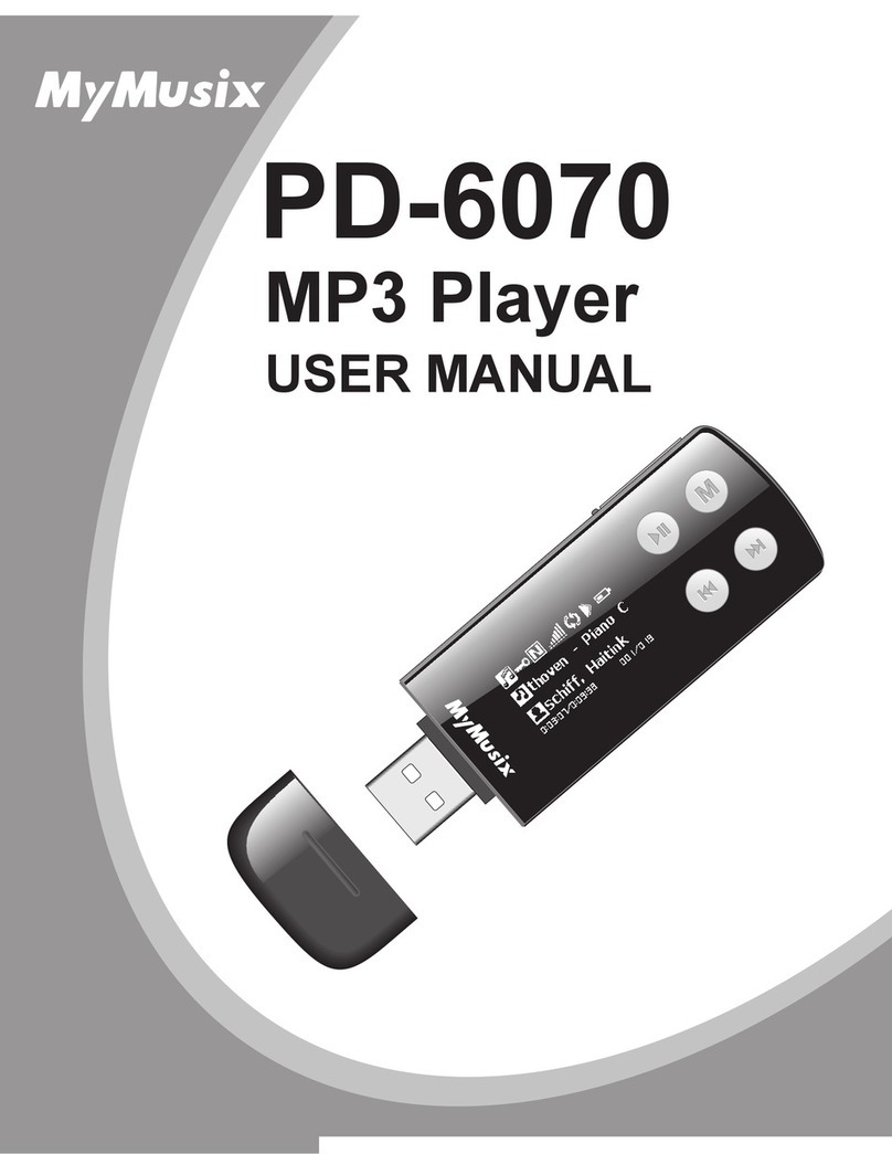 MyMusix PD-6070 user manual