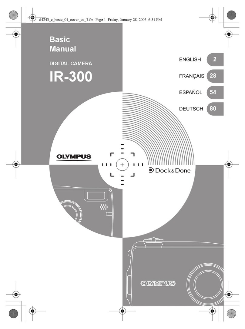 Olympus IR 300 - Digital Camera - 5.0 Megapixel Installation guide