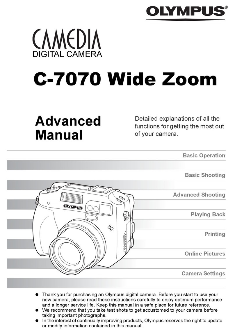 Olympus CAMEDIA C-7070 Wide Zoom Setup guide