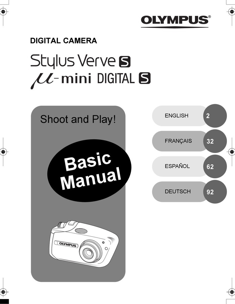 Olympus STYLUS VERVE S Installation guide