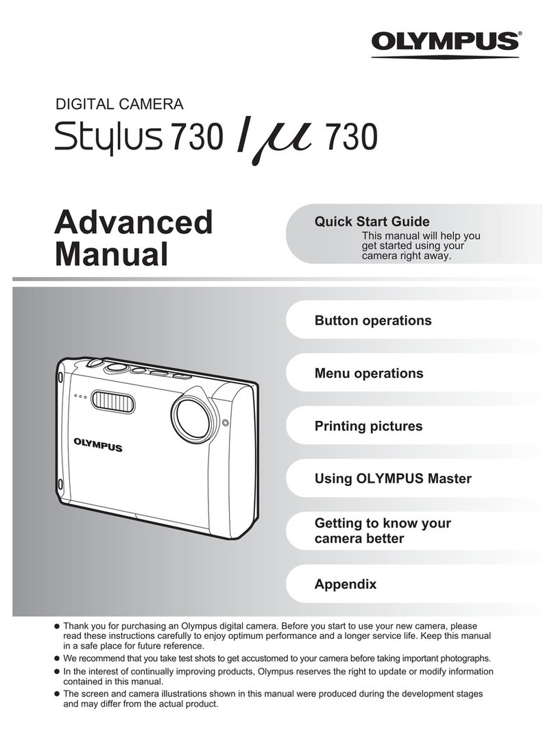 Olympus Stylus 730 Setup guide