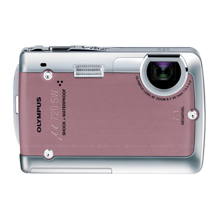 Olympus Stylus 720 SW Installation guide