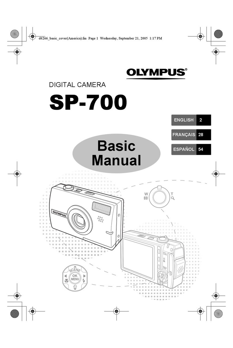 Olympus SP-700 Installation guide