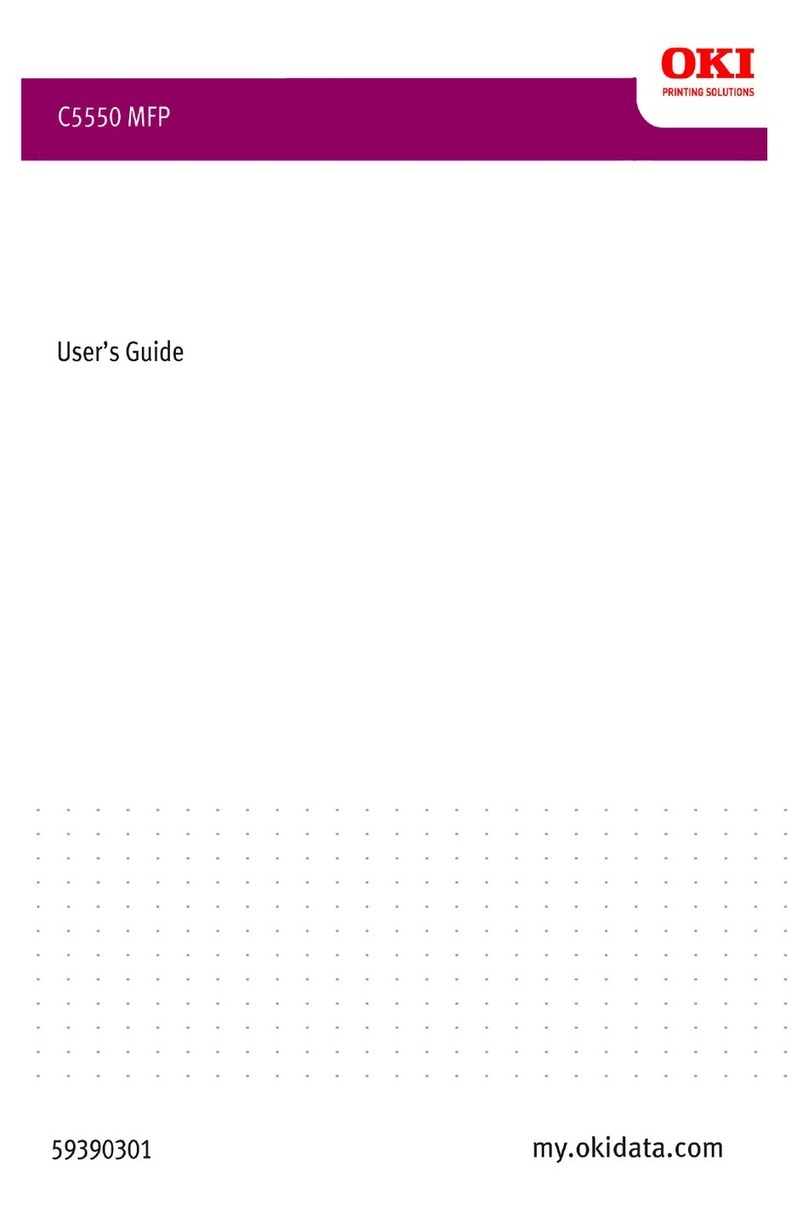 Oki C5550 MFP user guide