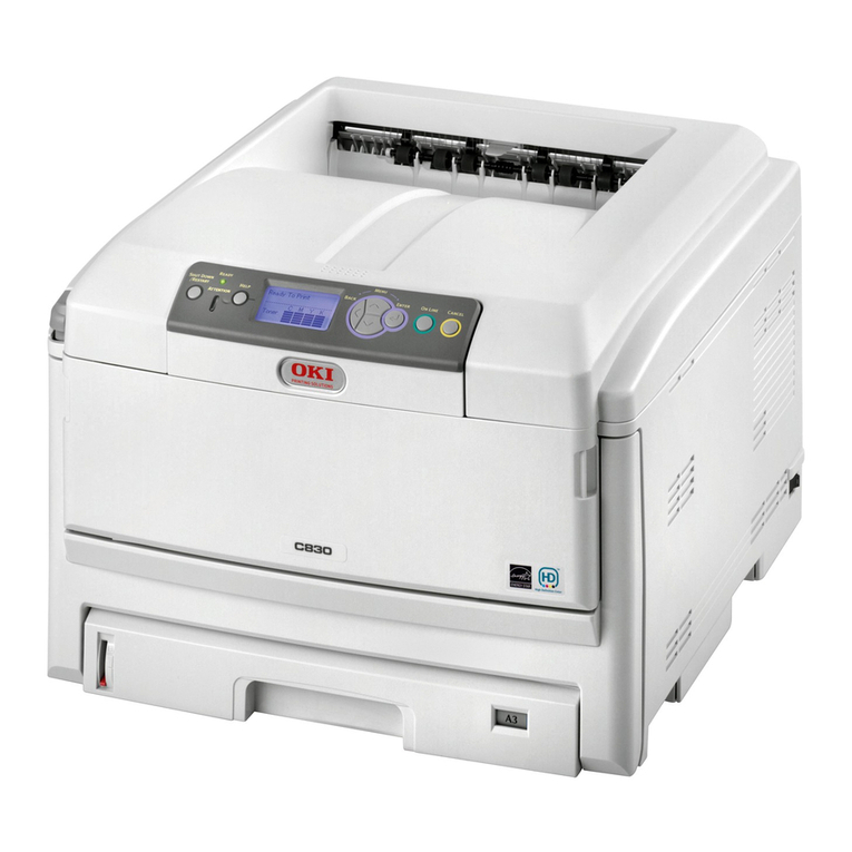 Oki C830dn User manual