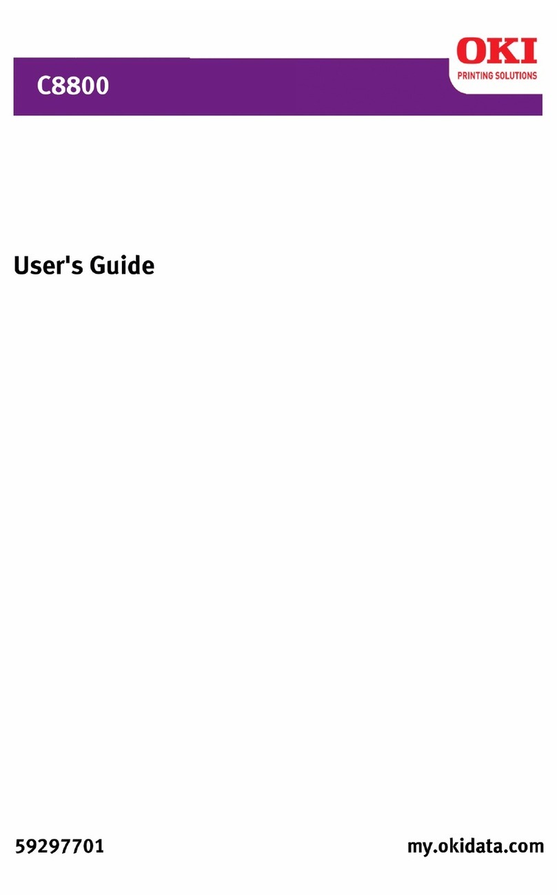 Oki C8800dn User manual