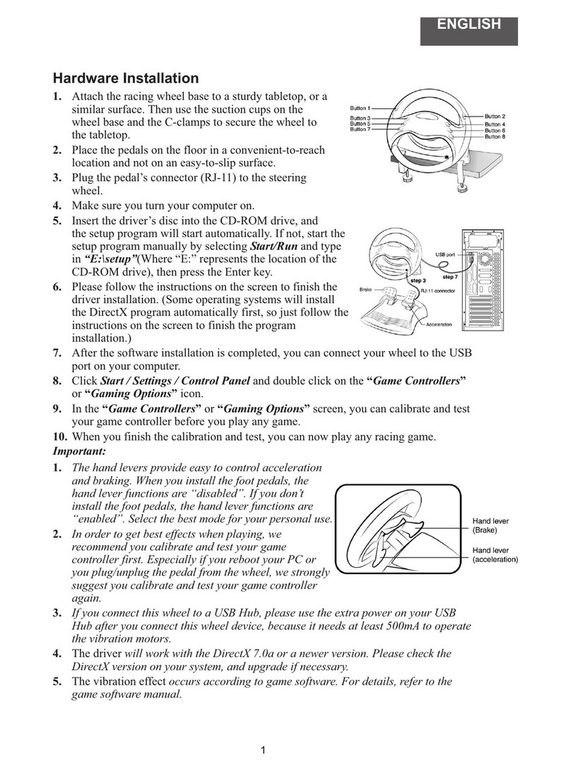 Genius SW3V Hardware installation
