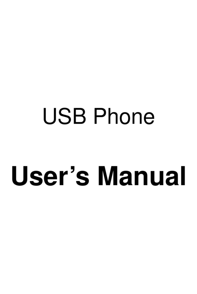 Genius USB PHONE User manual