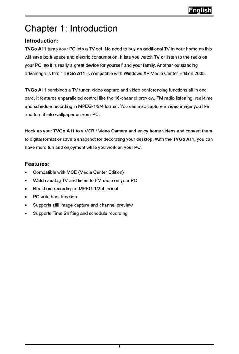 Genius TVGO A11 User manual