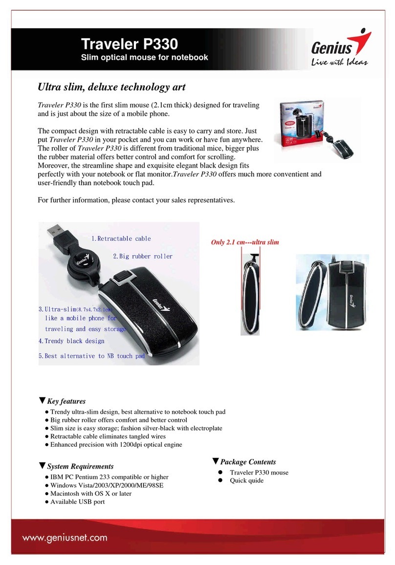 Genius TRAVELER P330 User manual