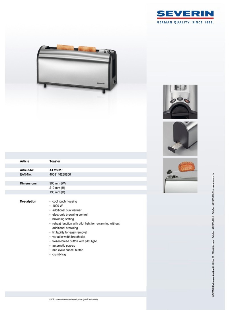 SEVERIN AT 2582 User guide