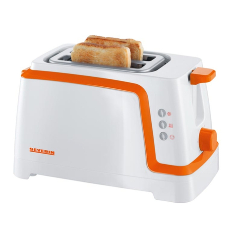 SEVERIN AT 2579 - GRILLE-PAIN User manual