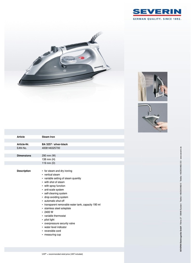 SEVERIN BA 3257 User manual