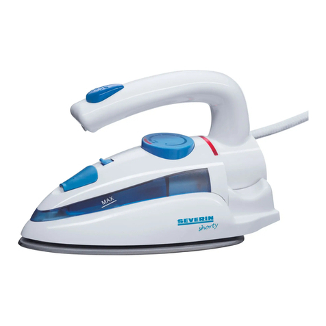 SEVERIN STEAM IRON - Dimensions
