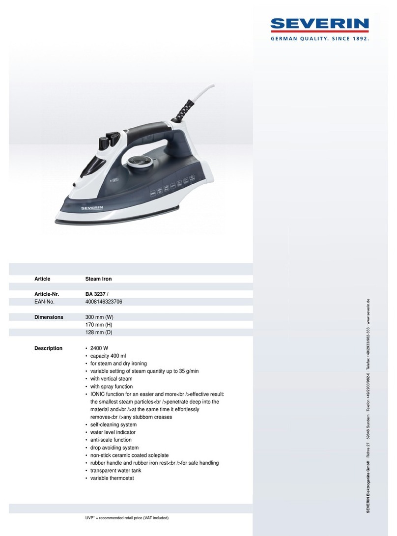 SEVERIN BA 3237 User manual