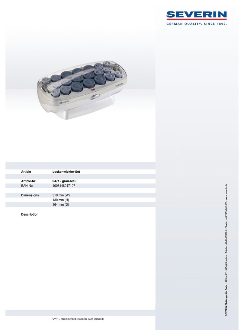 SEVERIN 471 Dimensions