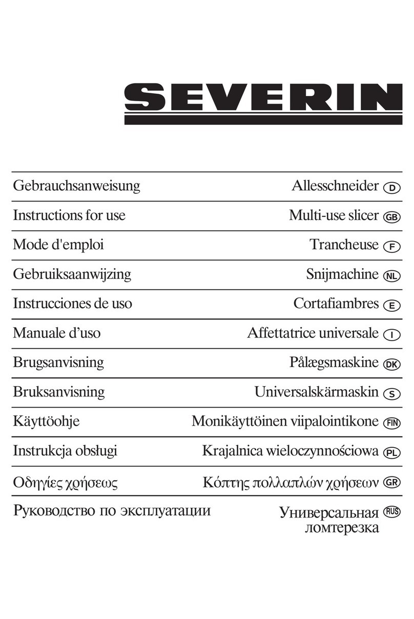 SEVERIN AS 3914 - User manual