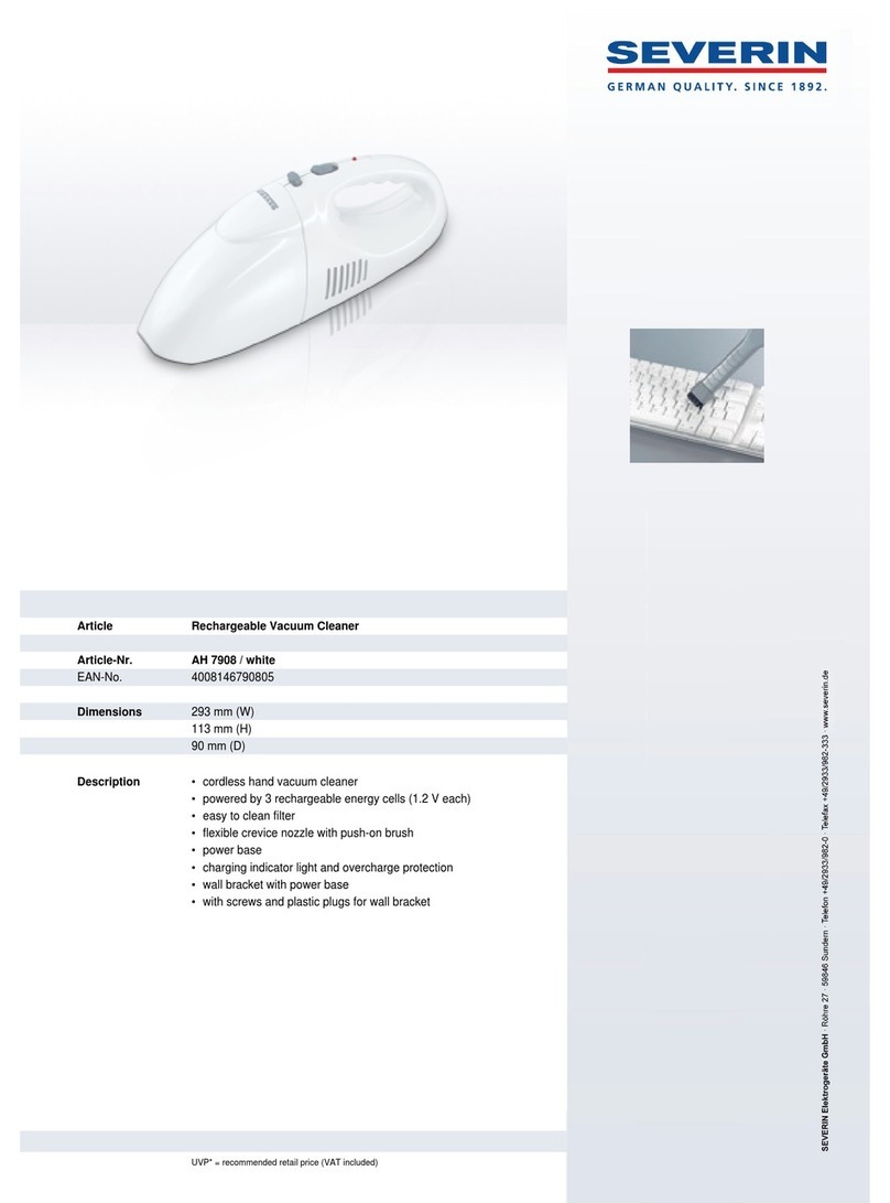 SEVERIN AH 7908 - Dimensions