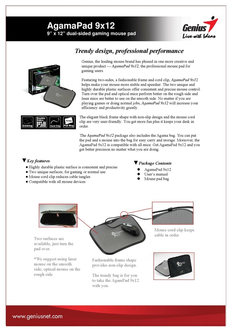 Genius AGAMAPAD 9X12 datasheet