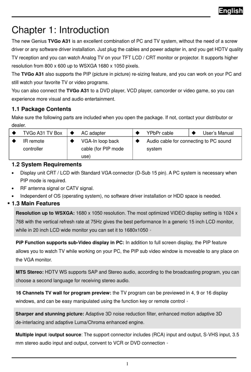 Genius A31V3 user manual