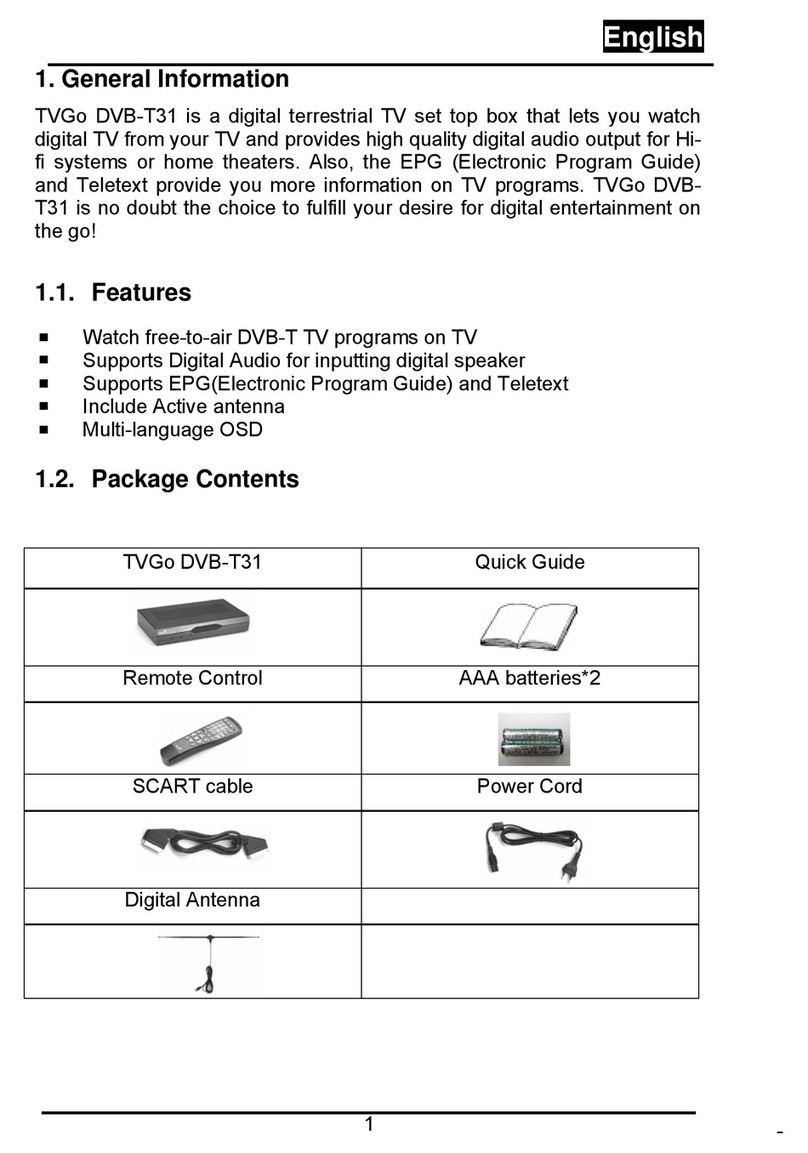 Genius TVGo DVB-T31 User manual