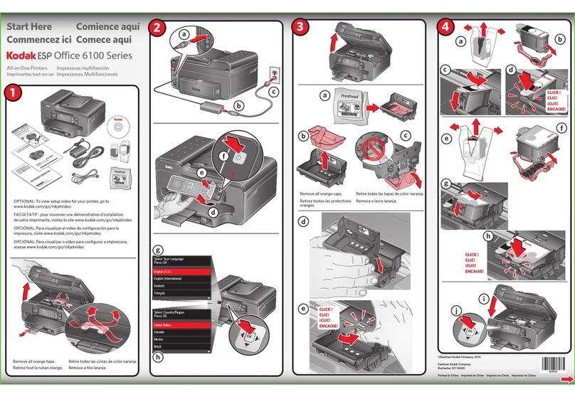 Kodak ESP6100 AUTRE User manual