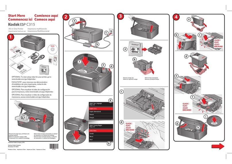 Kodak ESP C315 - ANNEXE 308 User manual