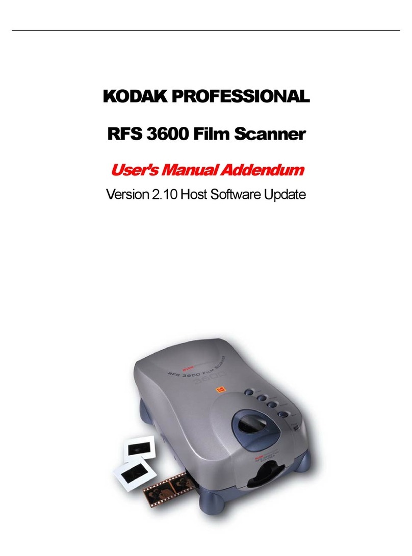 Kodak PROFESSIONAL RFS 3600 User manual