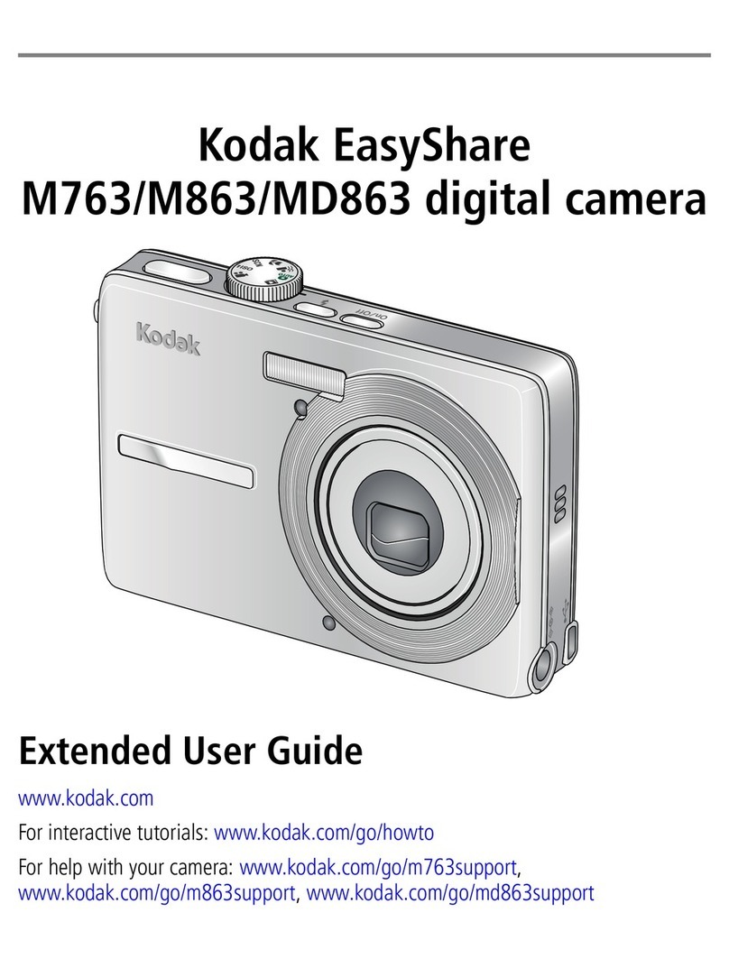 Kodak M863 - MANUALE PER L'UTENTE COMPLETO User manual Kodak M863 - MANUALE PER L'UTENTE COMPLETO User manual