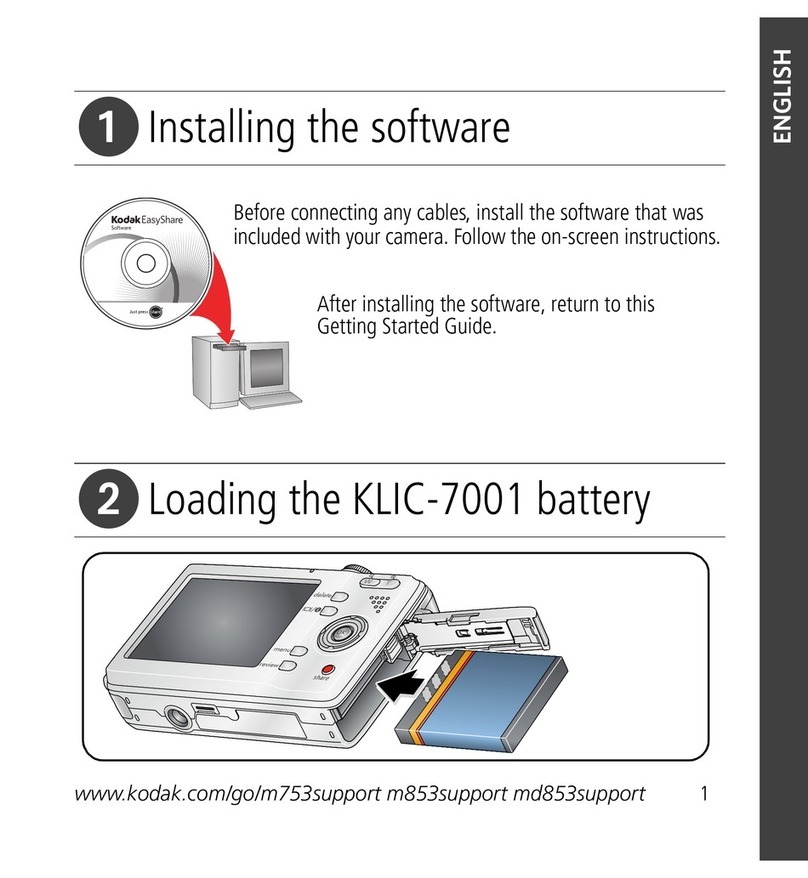 Kodak M753 - EASYSHARE Digital Camera User manual