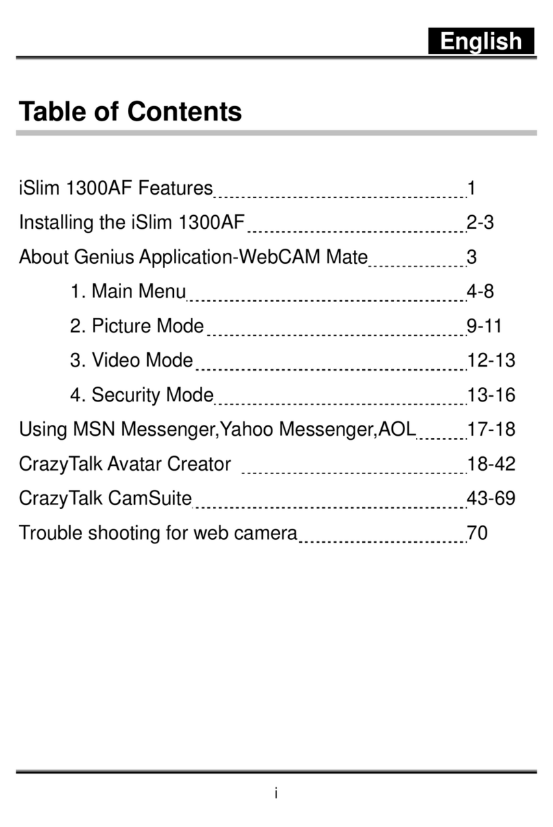 Genius ISLIM 1300AF User manual Genius ISLIM 1300AF User manual