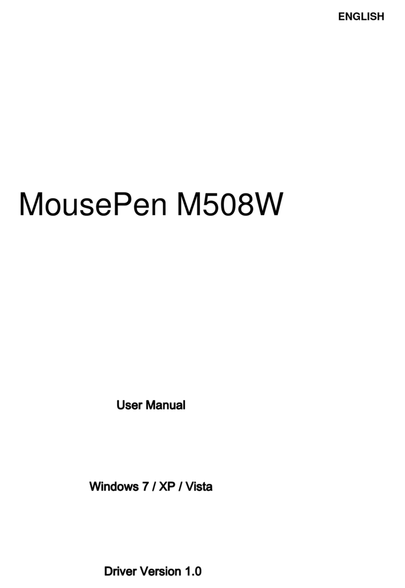 Genius MOUSEPEN M508W - WINDOWS user manual