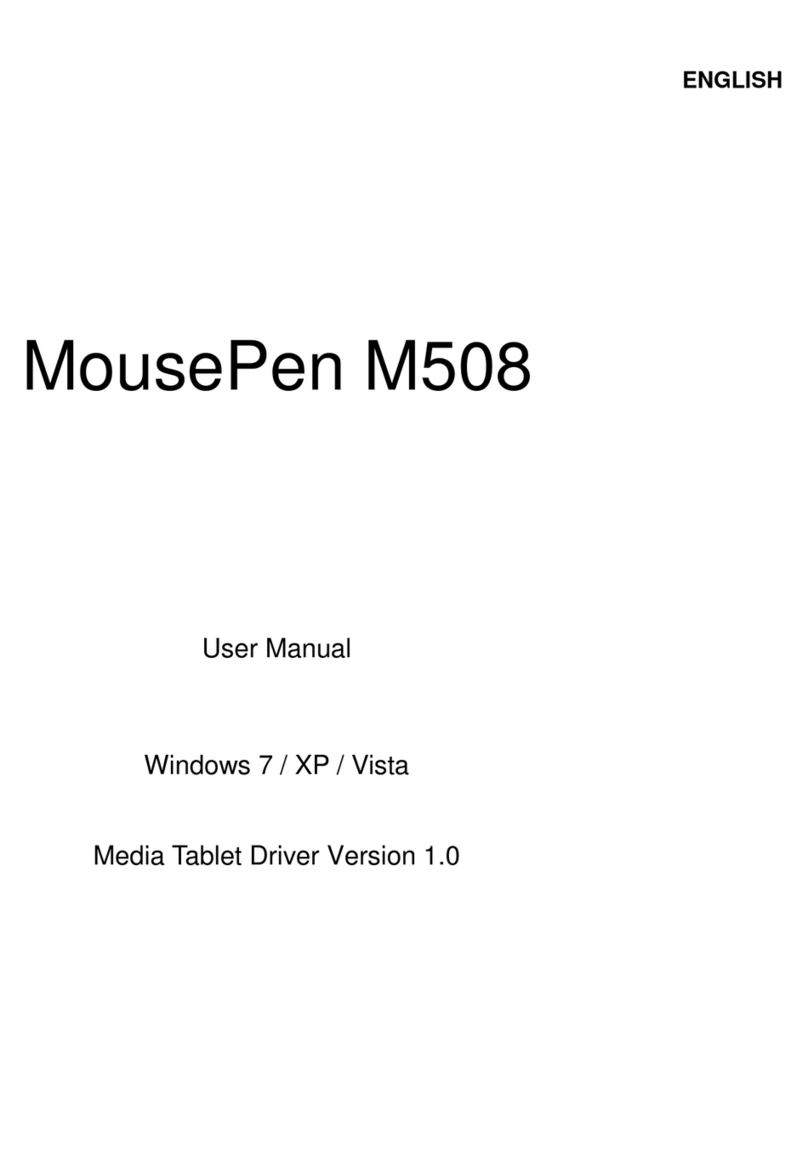 Genius MOUSEPEN M508 - WINDOWS user manual