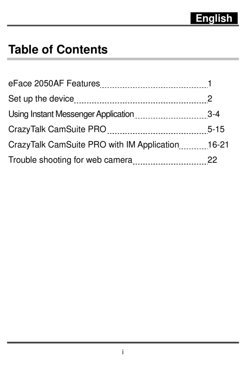 Genius EFACE 2050AF User manual Genius EFACE 2050AF User manual