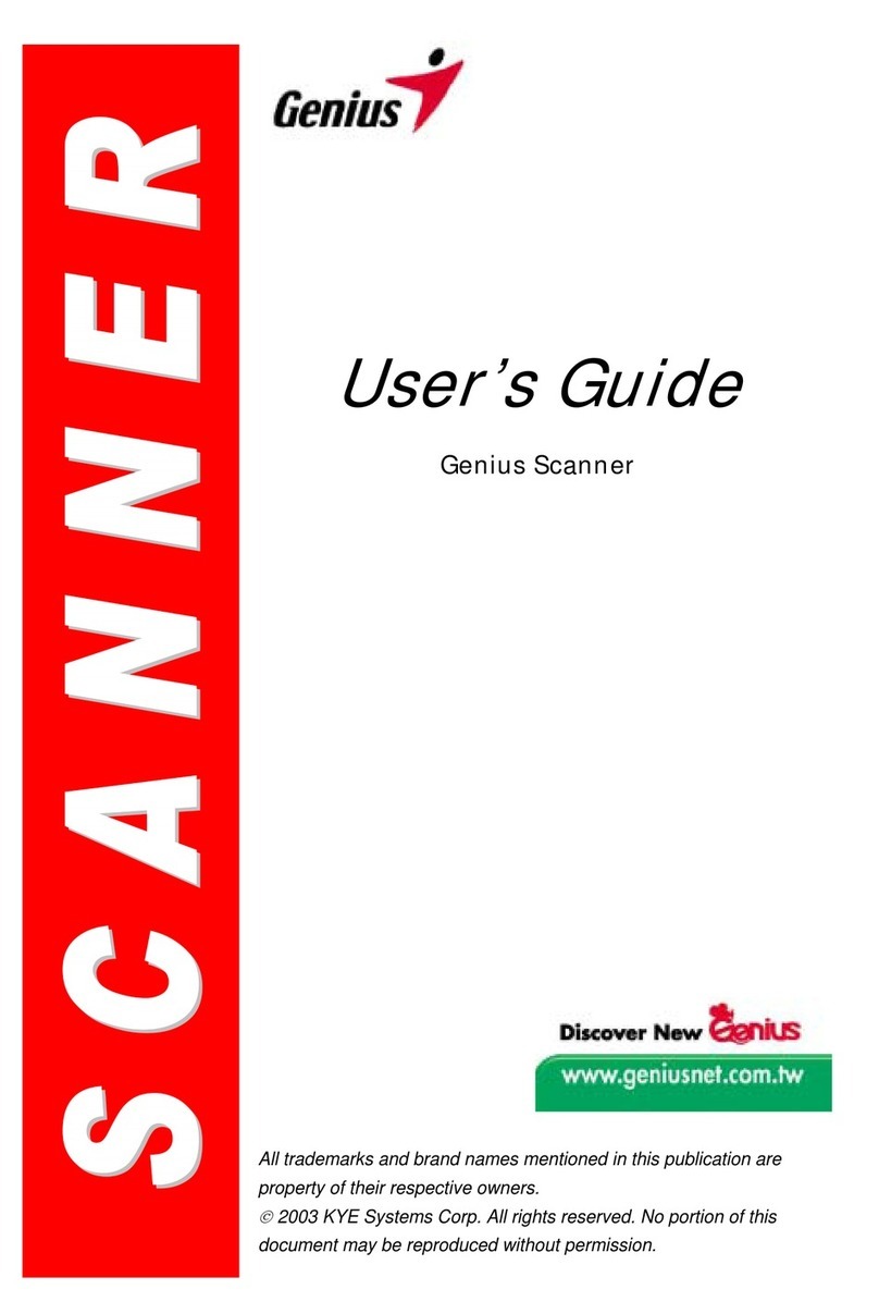 Genius ColorPage HR8 User manual