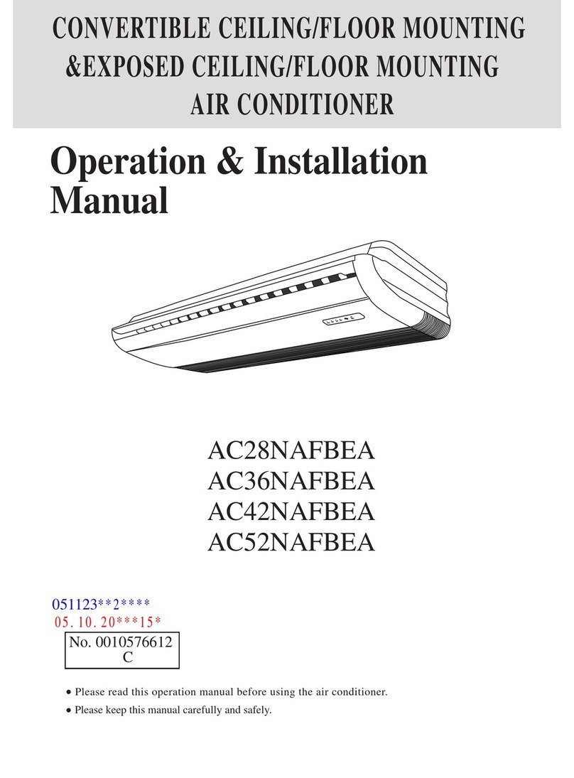 Haier AC28NAFBEA Specification sheet Haier AC28NAFBEA Specification sheet