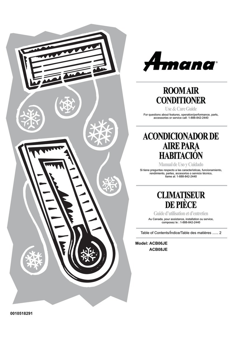 Amana ACB06JE User manual