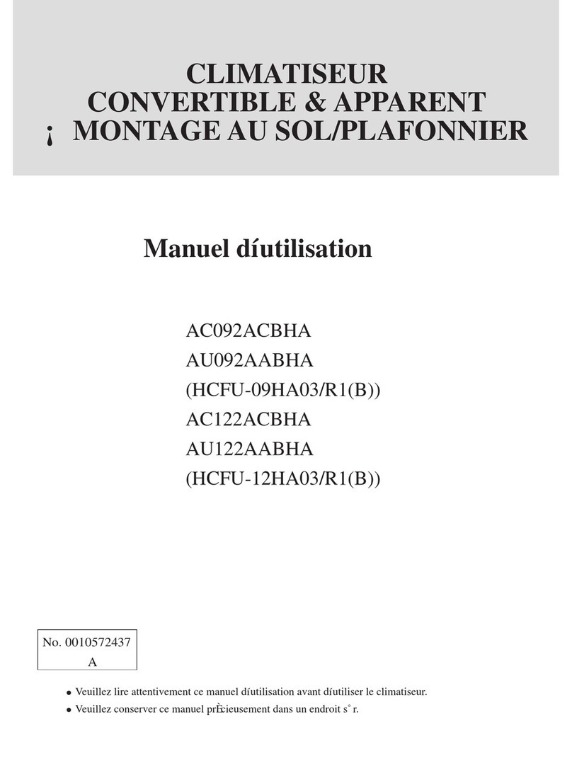 Haier AC092ACBHA User manual