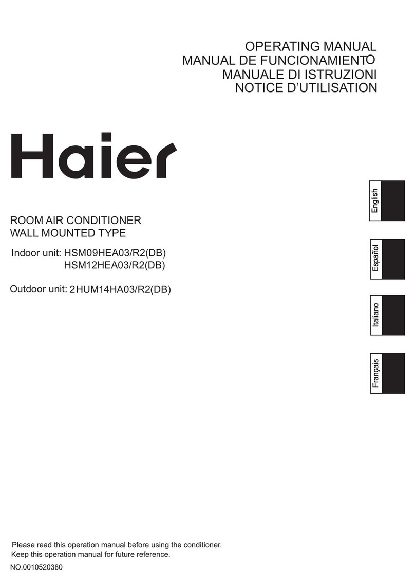 Haier 2HUM14HA03 User manual