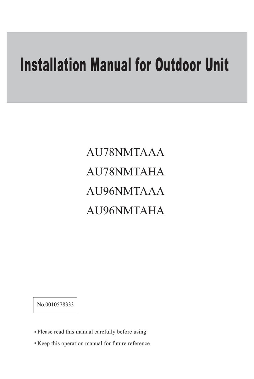 Haier AU78NMTAAA User manual