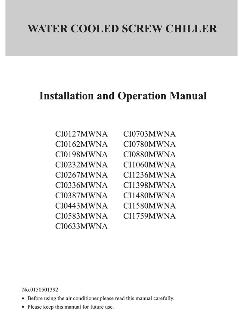 Haier CI0127MWNA Installation and operation manual Haier CI0127MWNA Installation and operation manual