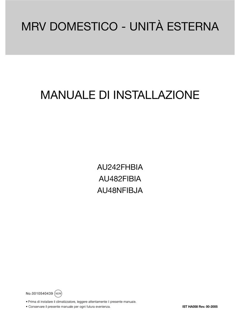 Haier AU422FIAIA Operating and maintenance manual Haier AU422FIAIA Operating and maintenance manual