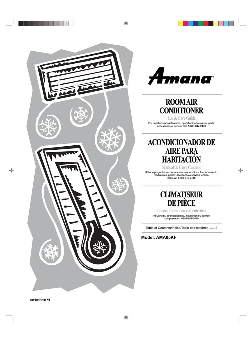 Amana AMA05KF User manual