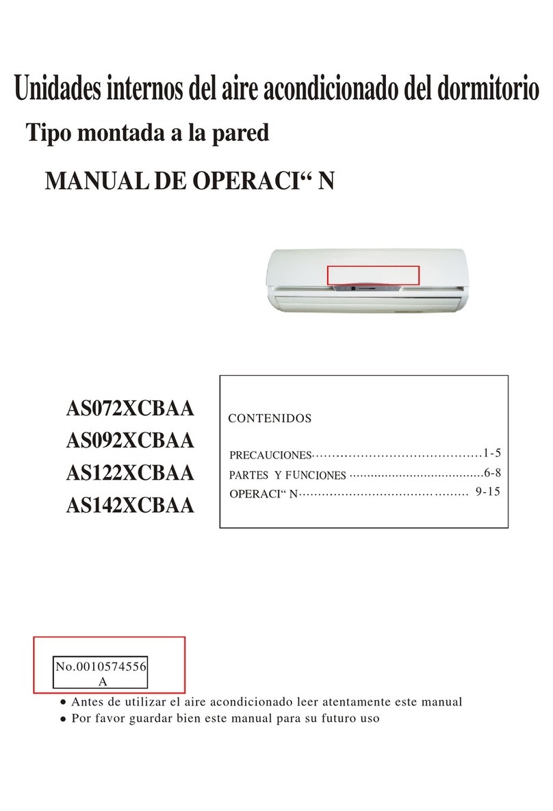 Haier AS072XCBAA Instruction Manual Haier AS072XCBAA Instruction Manual