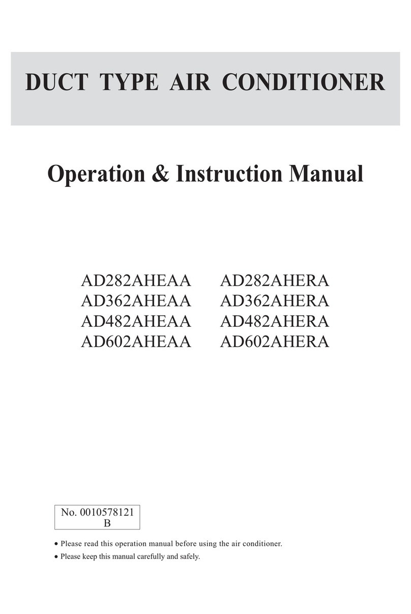 Haier AD362AHERA Operation & instruction manual
