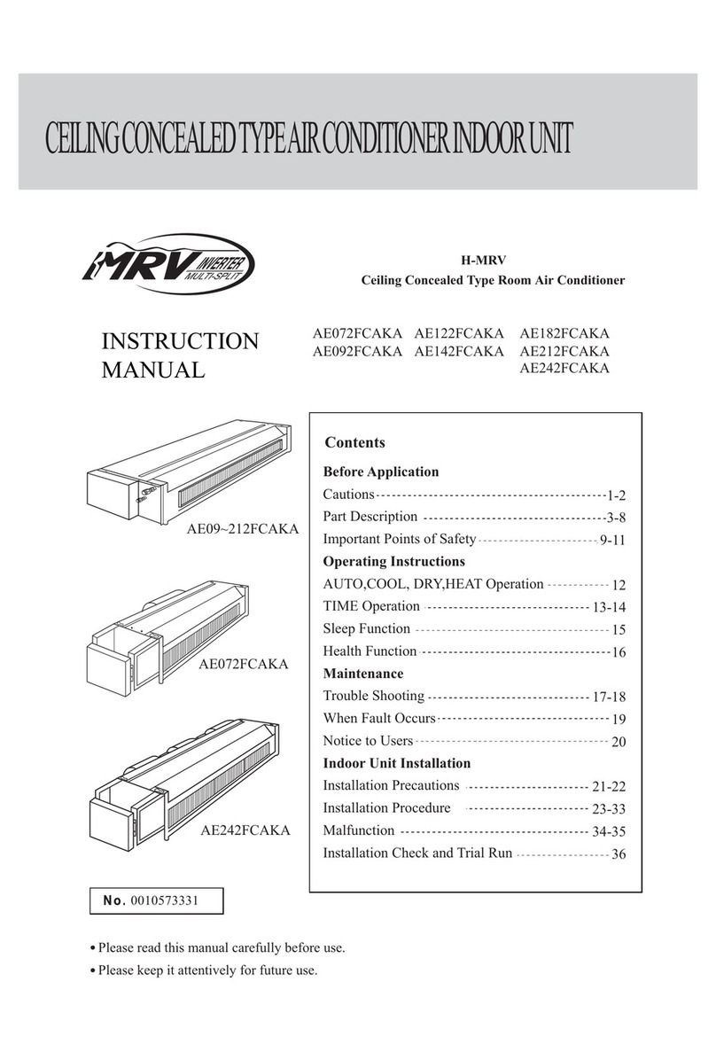 Haier AE122FCAKA instruction manual