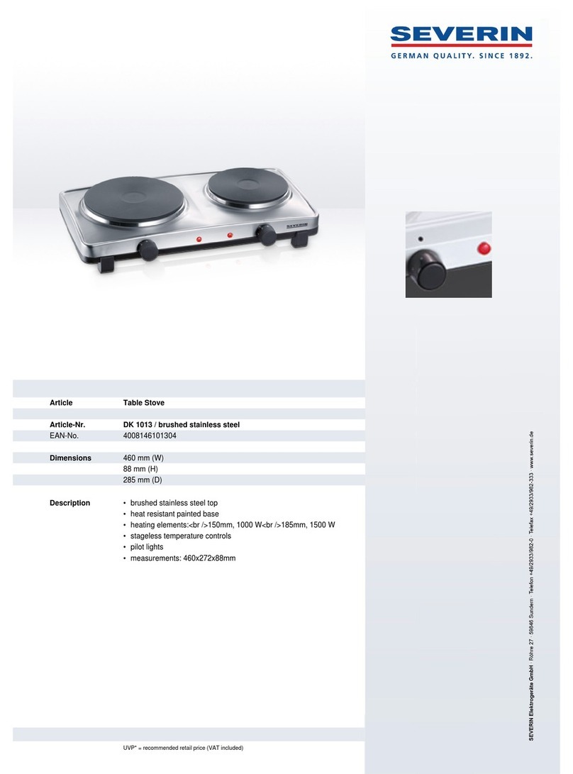 SEVERIN DK 1013 User guide